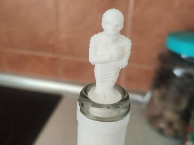 mummy wine bottle stopper