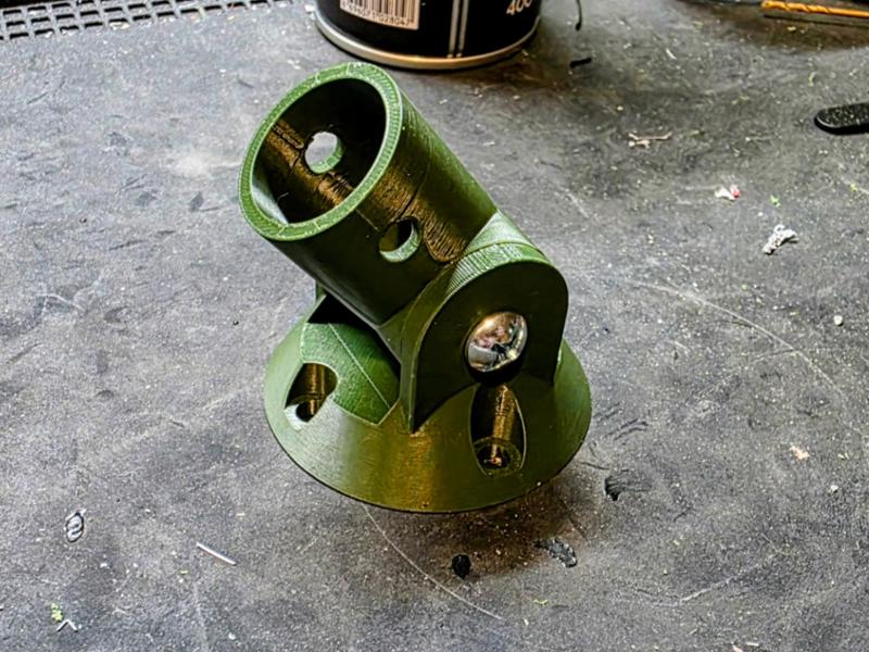 3/4" emt swivel mount