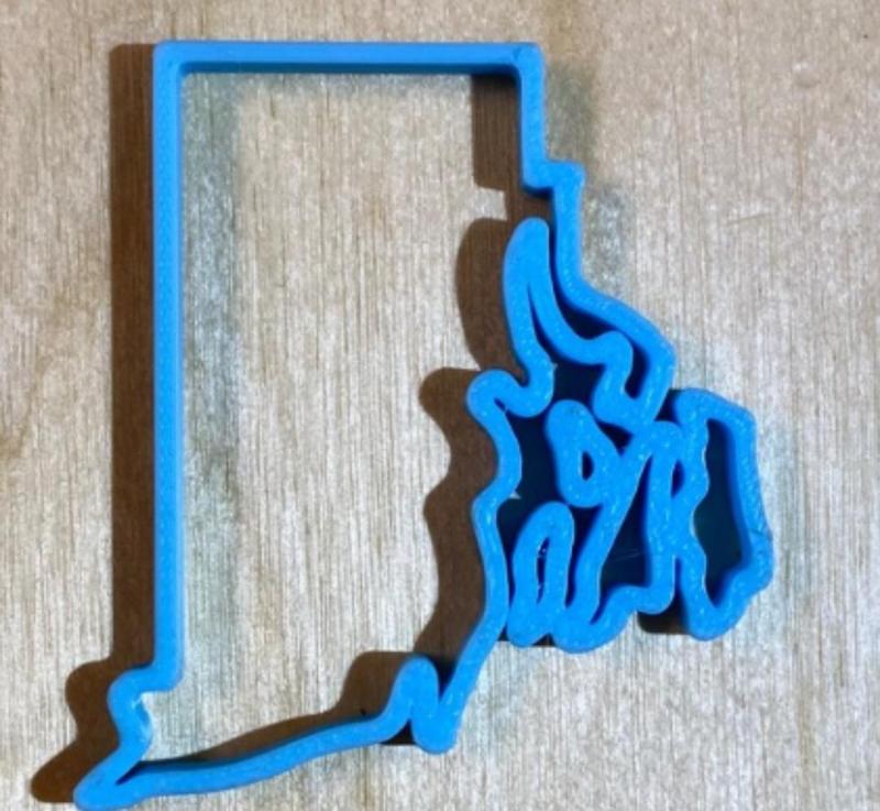 Rhode Island state outline