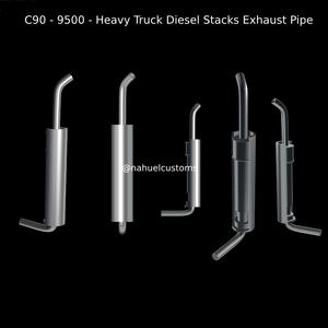 C90 - 9500 - Heavy Truck Diesel Stacks Exhaust Pipe