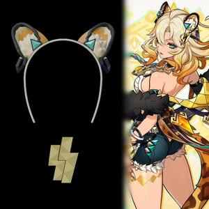 Xilonen Ears and Hairpin - Cosplay - Genshin Impact