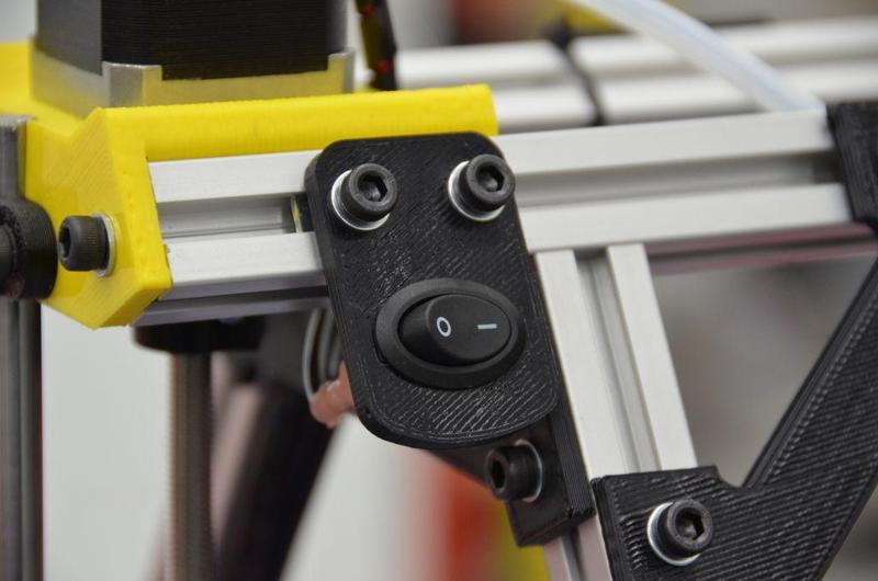 Switch mount for MendelMax