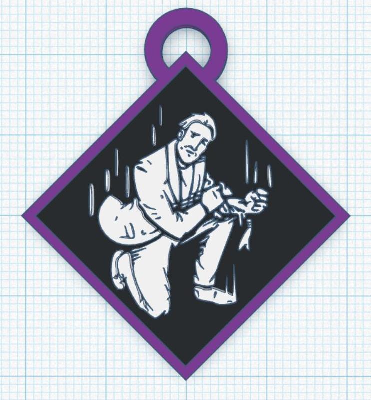 Keychain Dead By Daylight - Plot Twist