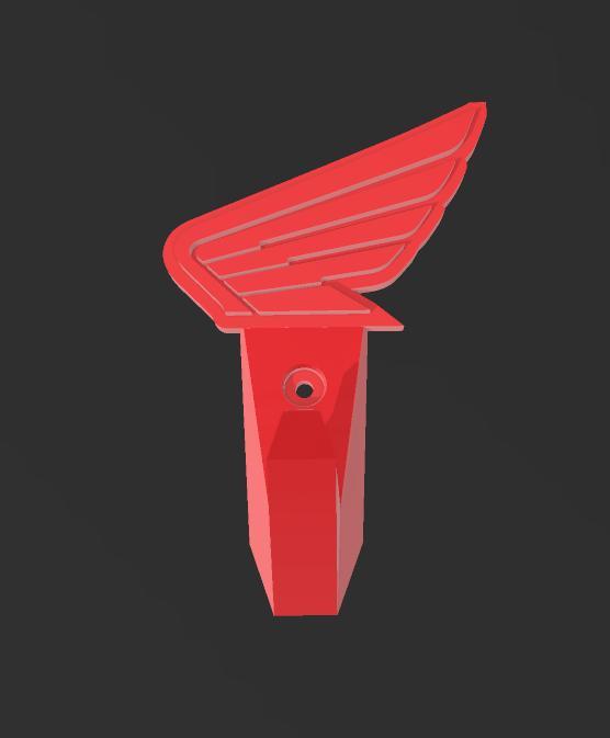 coat rack hook hond wing