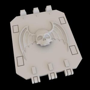 Land Raider or Spartan door (Night Lords) V2