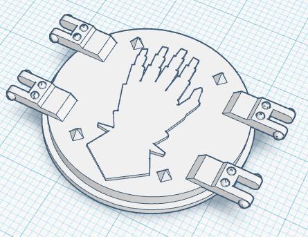 Grimdark Rhinoceros Door for the Metal Hands