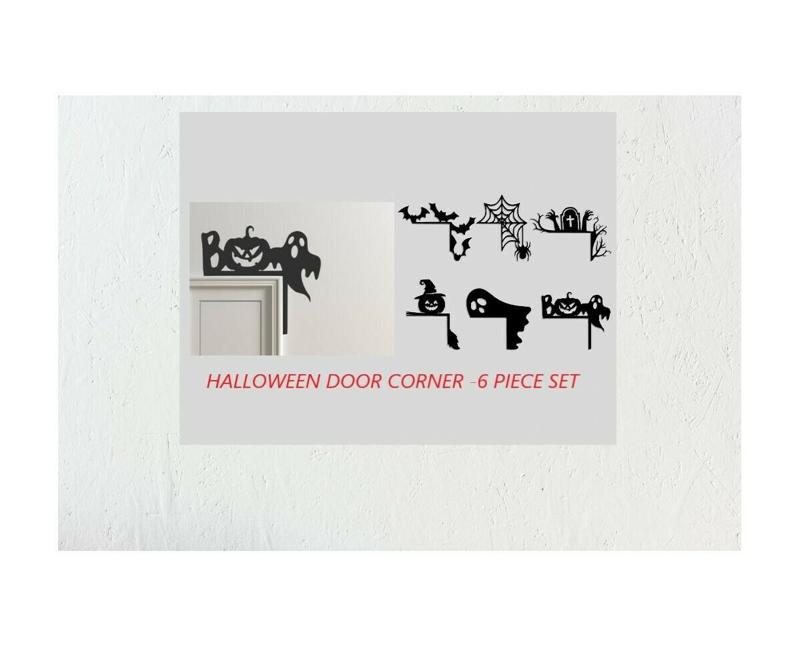 halloween door corner -6 piece set