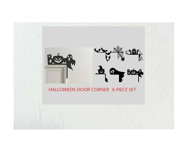 halloween door corner -6 piece set