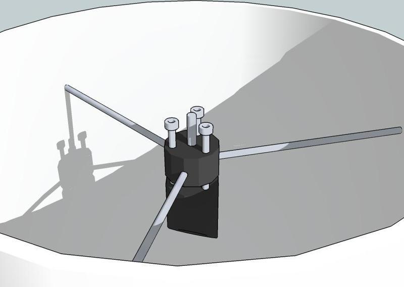 Spider Assembly for Newtonian Telescope