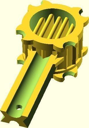 Centi PET Re-Extruder: Heating-Chamber