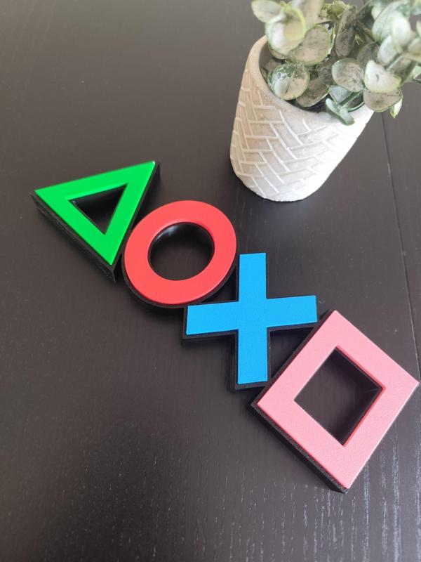 Placa decorativa Playstation