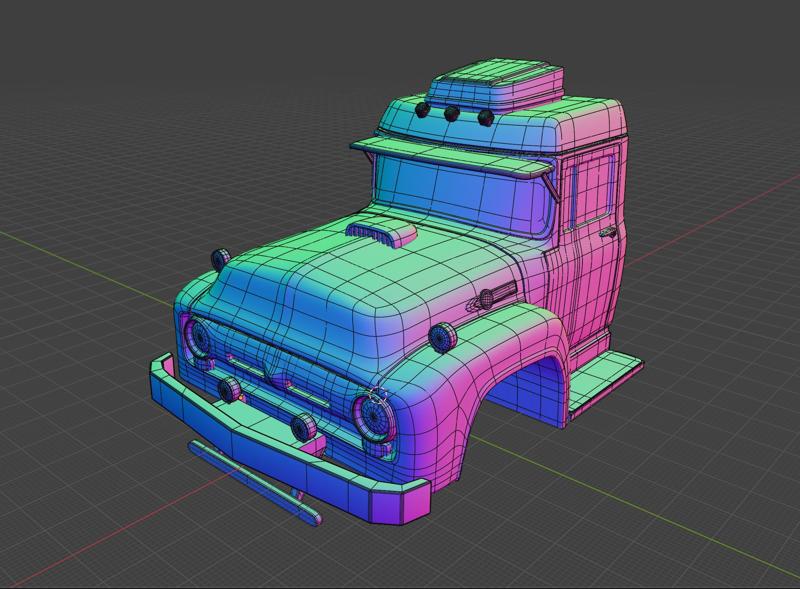 Ford F900 cab - 1960