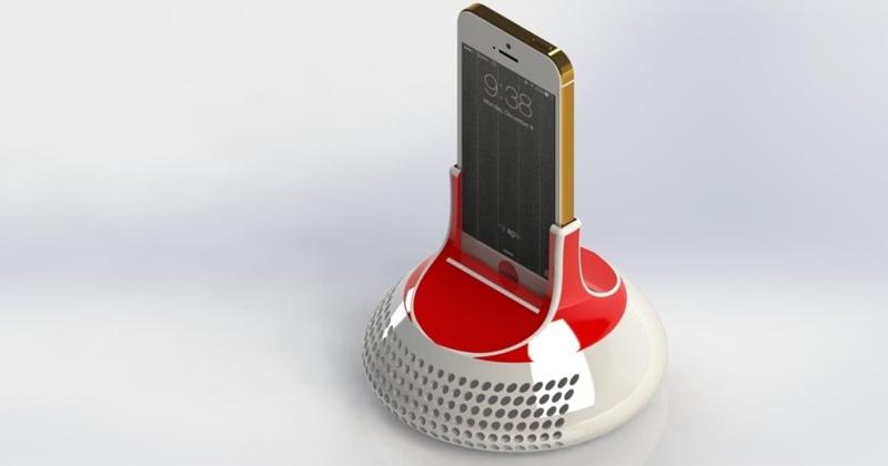 Acoustic IPhone Holder/Speaker