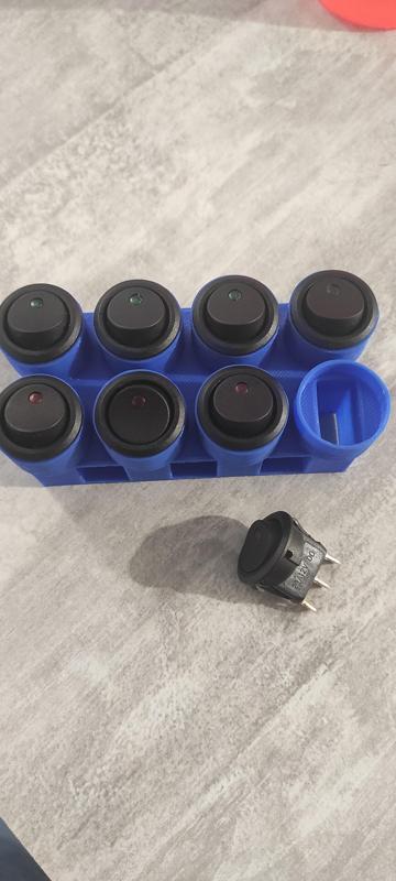 Arduino push button rail