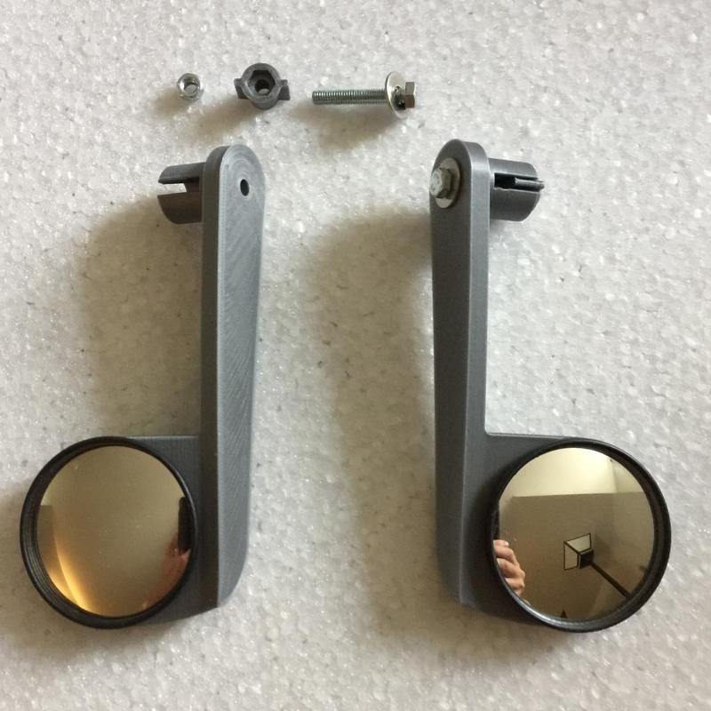 Motorcycle Bar End Mirror