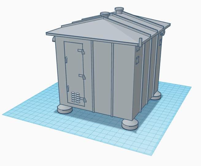 General Railway 8' x 8' Signal Bungalow - Multiple Scales
