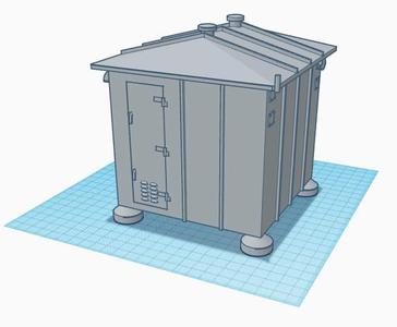 General Railway 8' x 8' Signal Bungalow - Multiple Scales
