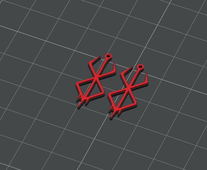 Earrings from the Brand of Sacrifice of Berserk, Guts