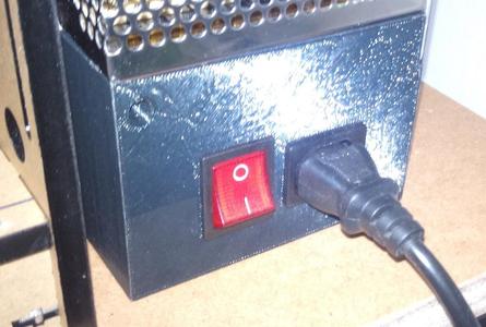 Anet A8 power supply cover