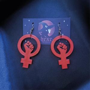 Earrings "FEM