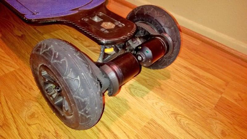 Open Belt Motor Guard for Evolve GT Series Electric Skateboards