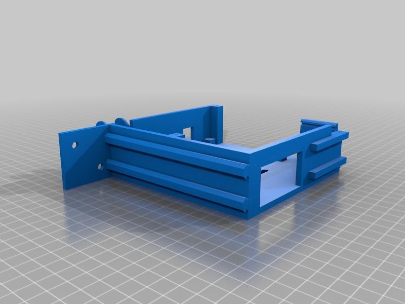 Ender 3 Rear MKS Gen L Case with Mosfet and Wemos D1 Mini