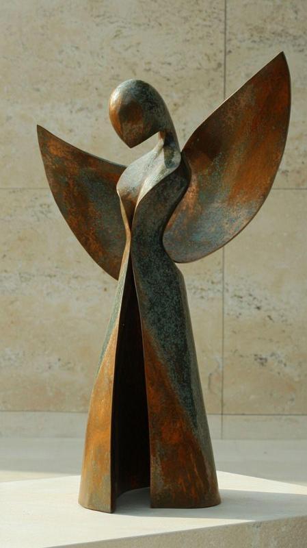 Angel Faith statue, Love Angel sculpture, Hope Angel Figurine, meaningful spiritual gift, Altar Meditation, Peace, Faith, Love, Hope, Healing, Protection