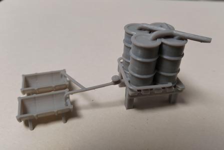 Water supply and drinking trough