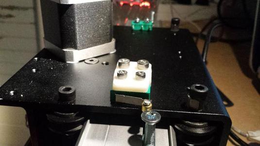 X-Carve X carriage Hard Limit Switch Holder
