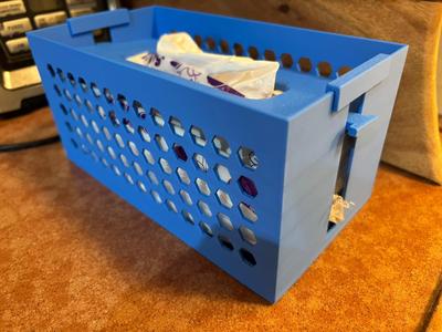 Tissue Box honeycomb Design. 