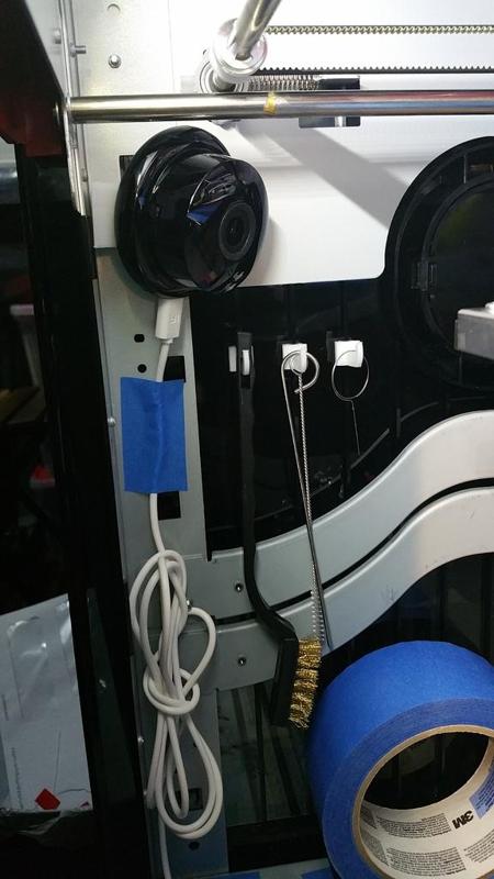 Yi Home mount for Da Vinci Pro (inside of printer)