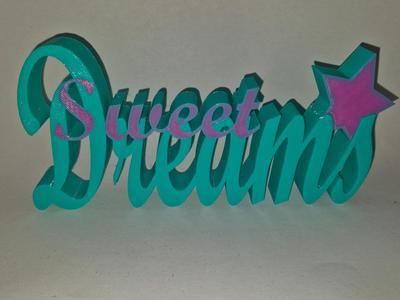 Sweet Dreams deco