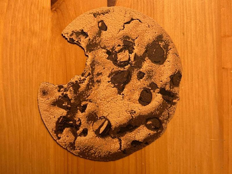 Chocolate Chip Cookie Coaster