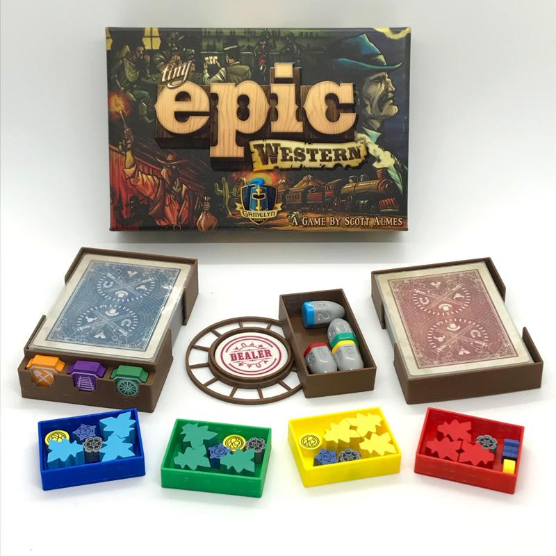 Tiny Epic Western box organizer
