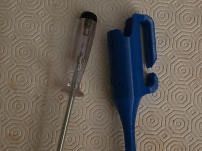 holster for hand tool or voltage tester