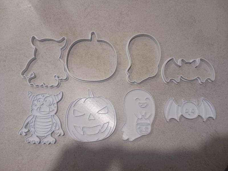 Halloween Cookie Cutters and Stamps