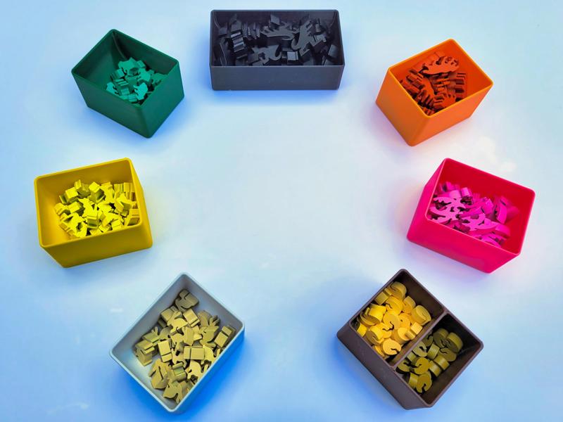 Gods Love Dinosaurs Board Game Insert Trays