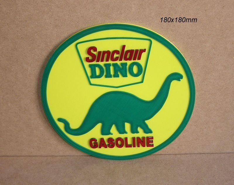 Sinclair, Gasoline, sign, signboard, sign, logo, vehicle, car, automobile, workshop, mechanic, engine, engine