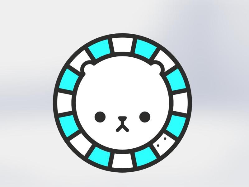 Dila Bear/Drip Wax Bear Tablet Model