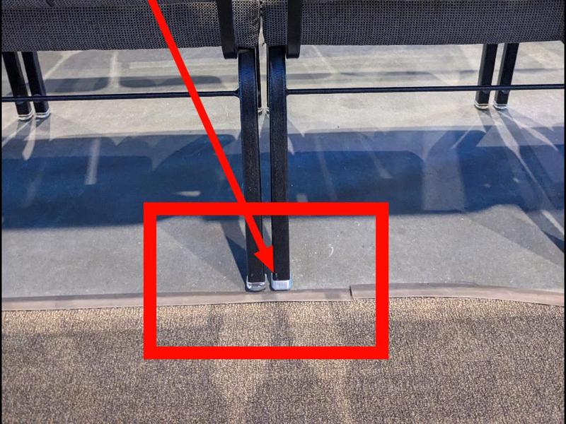 Bertolini chair foot glide