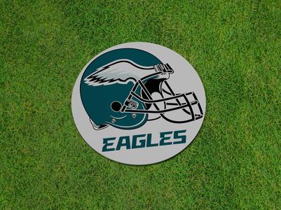 Philadelphia Eagles Helmet Coaster