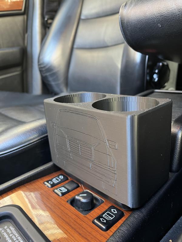 Cup holder for Mercedes W124