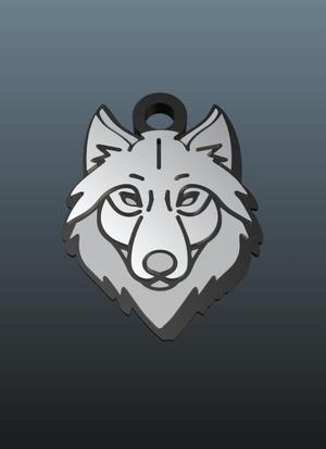 Wolf Pendant 2
