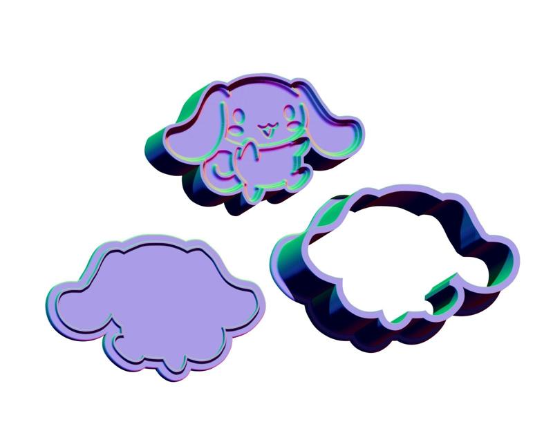 SOLID SHAMPOO MOLD PRESS - BATH BOOM MOLD PRESS - CINAMOROLL SANRIO