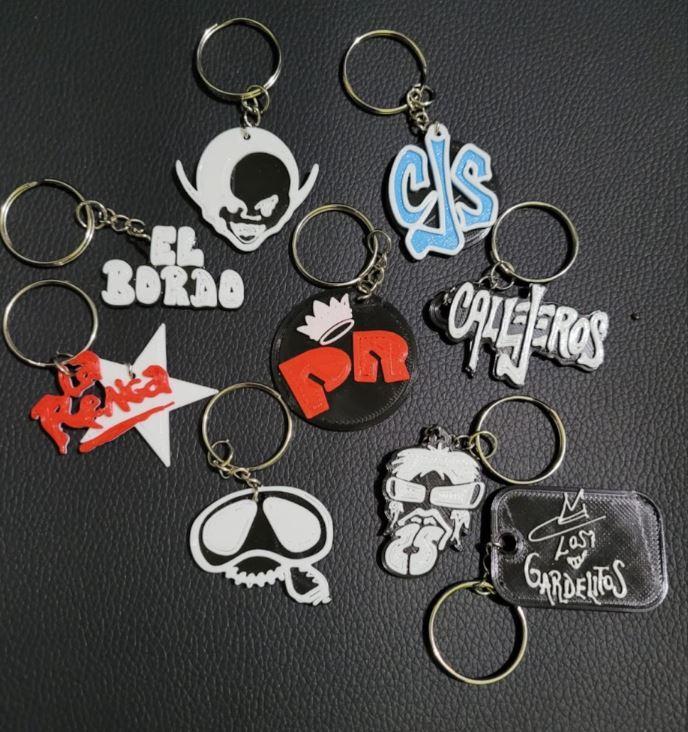 Argentine rock bands key chains