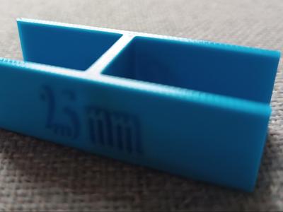 drawer side fronts 2.5 mm for 16 mm board