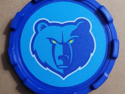 COASTER MASTER INSERT - MEMPHIS GRIZZLIES