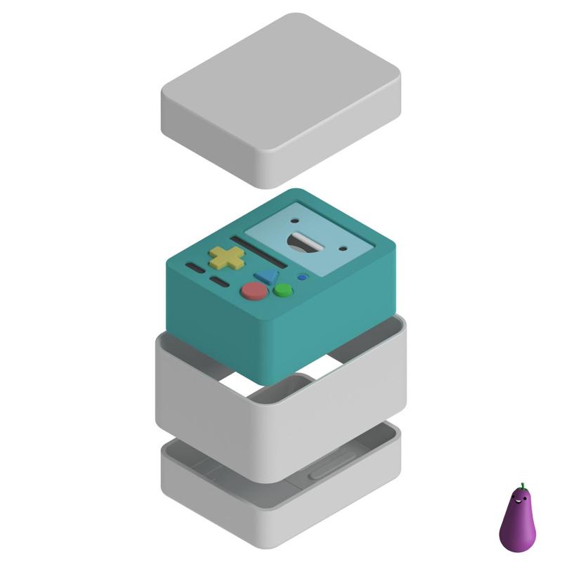 ADVENTURE TIME BMO BATH BOMB SOLID SOAP PRESS MOLD