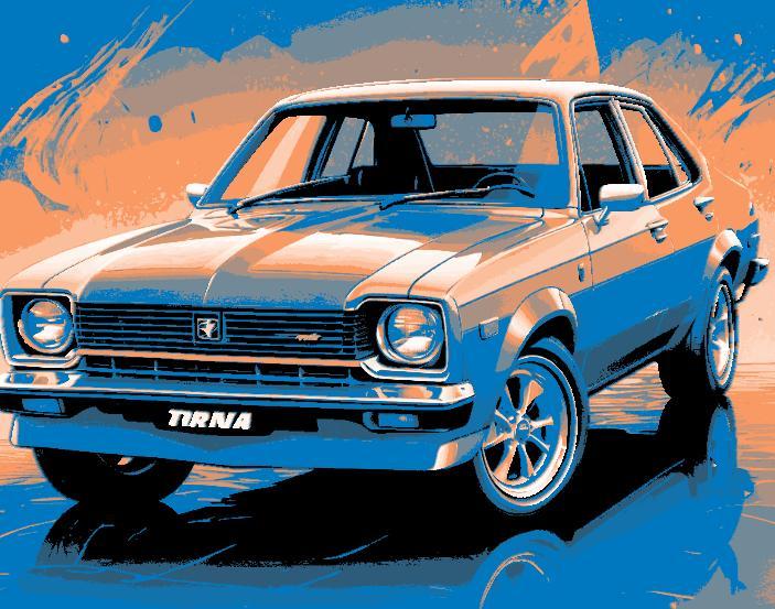 Hueforge Car Wall Art -  1978 Holden Torana A9X