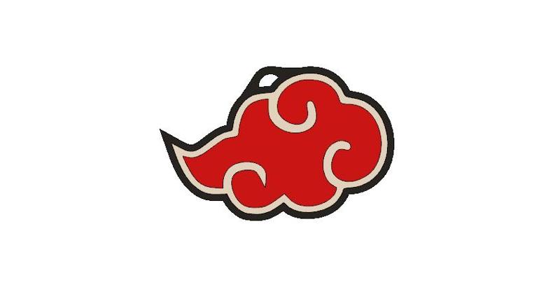 Akatsuki Keychain- Chaveiro Akatsuki